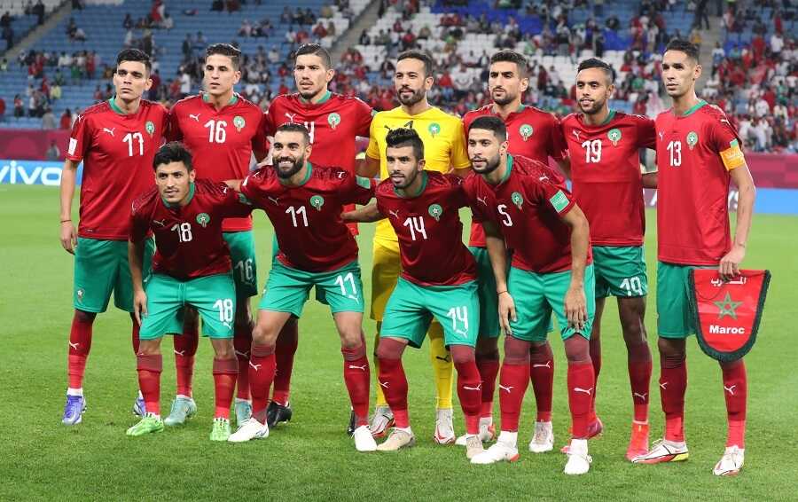 تشكيلة المنتخب المغربي